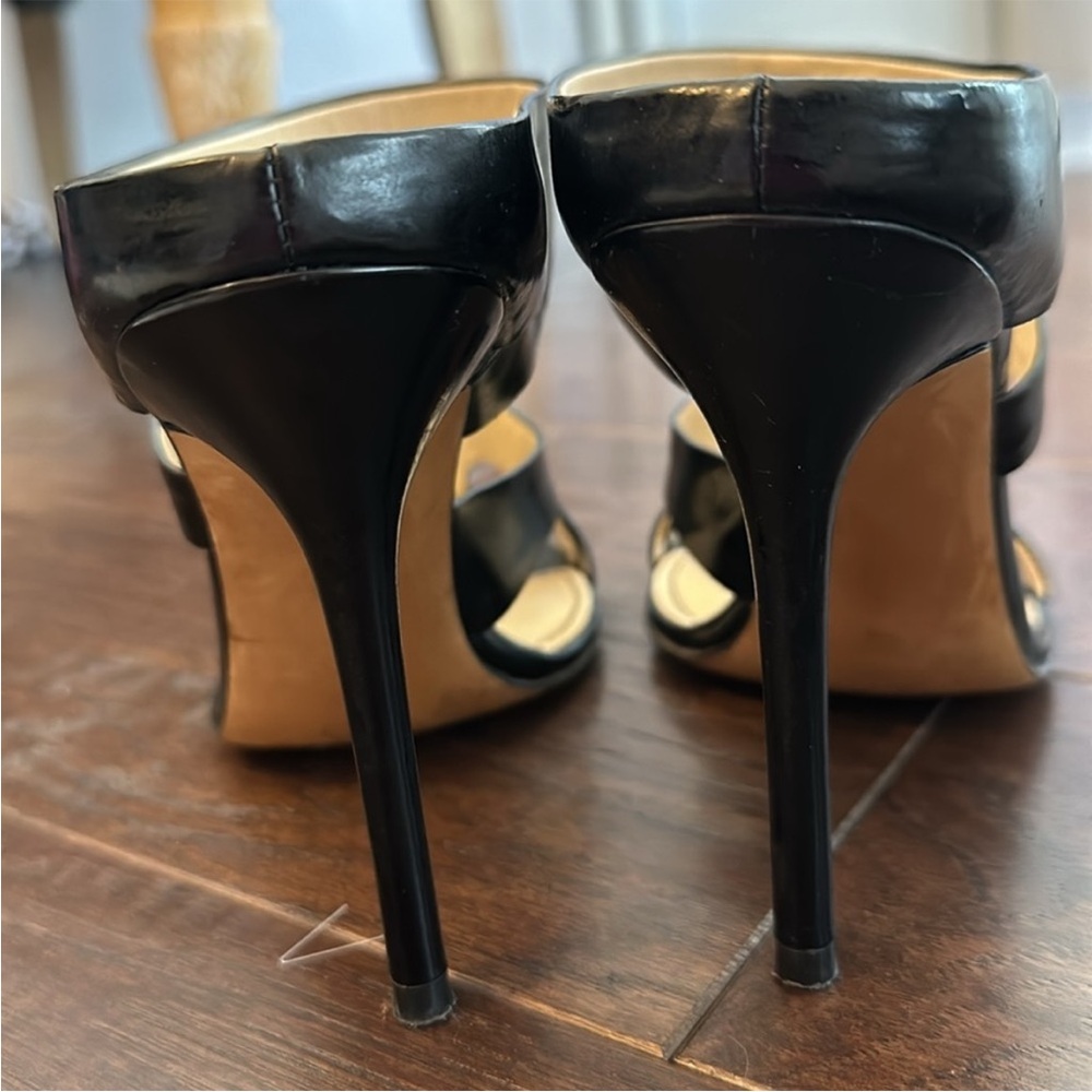 Camilla Skovgaard Black Leather Stilettos – Size 37 (7) - Picture 4 of 6